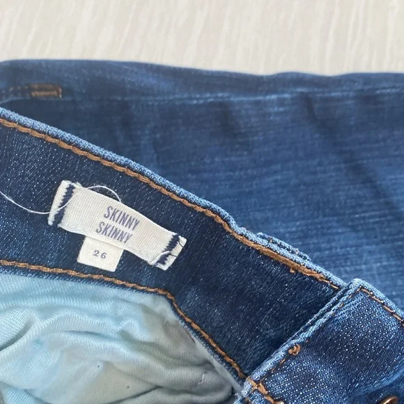 Madewell Skinny Skinny Jeans Size 26 - Picture 4 of 6